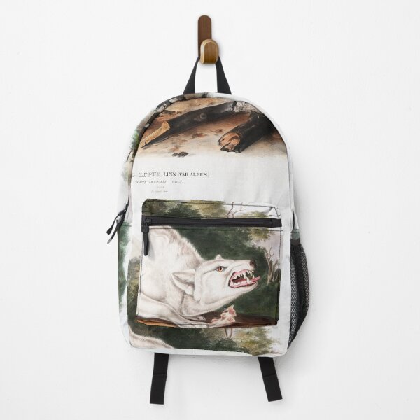Item preview, The White Wolf - John James Audubon designed and sold by Vintage Designs +.