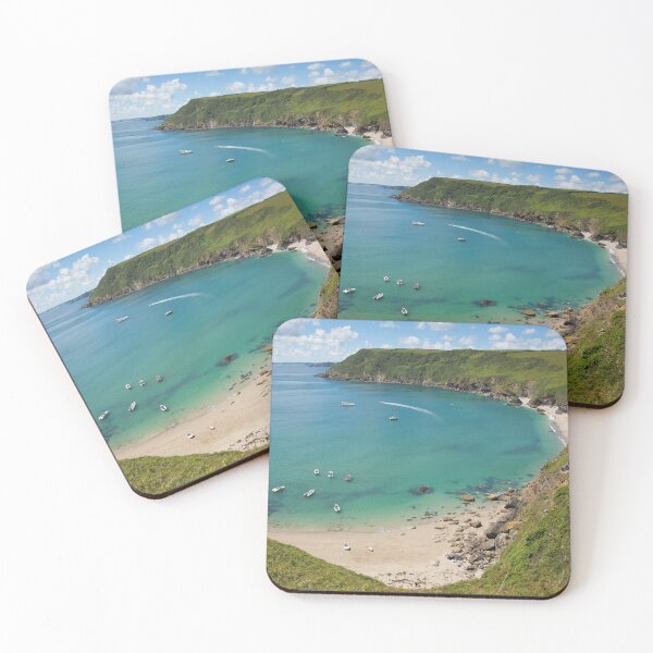 Item preview, Lantic Bay Cornwall Near Fowey and Polruan with Boats and Yachts designed and sold by acceleratorhams.