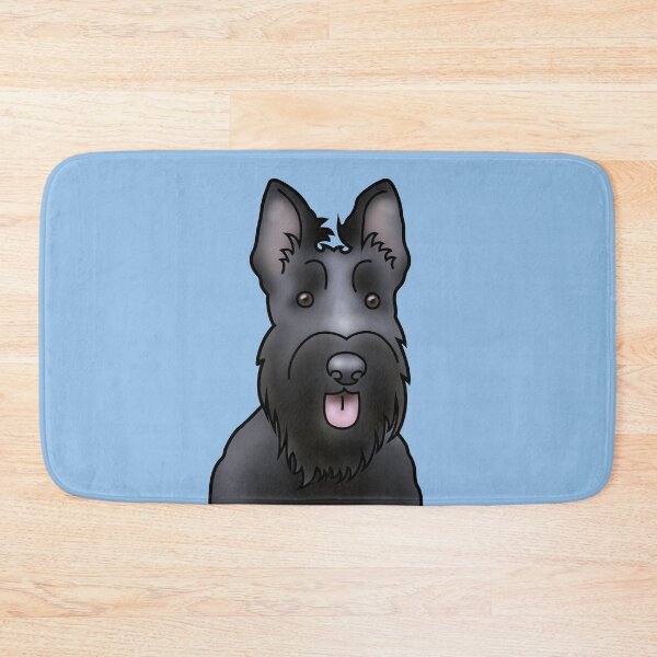 Item preview, Scottie Dog - Scottish Terrier - Dog Portrait - Blue designed and sold by JadeMadeThis.