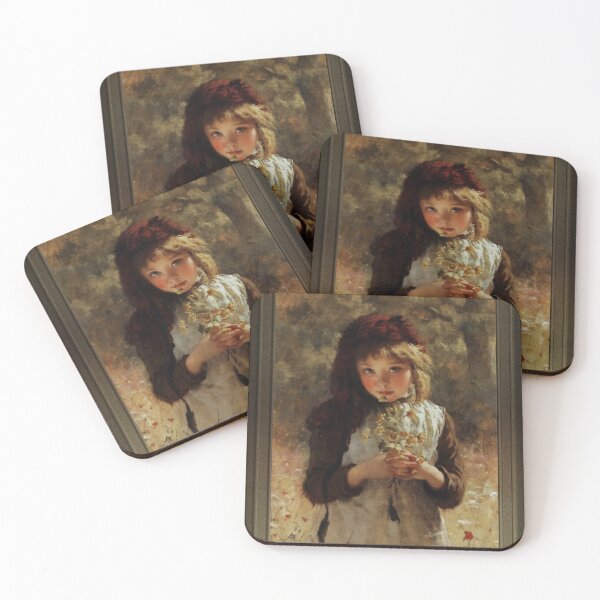 Item preview, Buttercups by George Elgar Hicks Fine Art Old Masters Reproduction designed and sold by Xzendor7 Digital Art Creations.