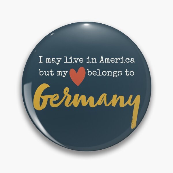 Item preview, I may live in America but my heart belongs to Germany designed and sold by Eenig.