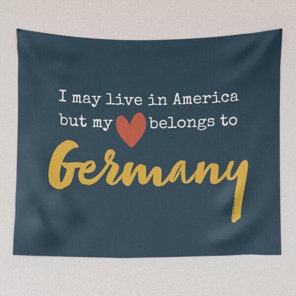 Item preview, I may live in America but my heart belongs to Germany designed and sold by Eenig.