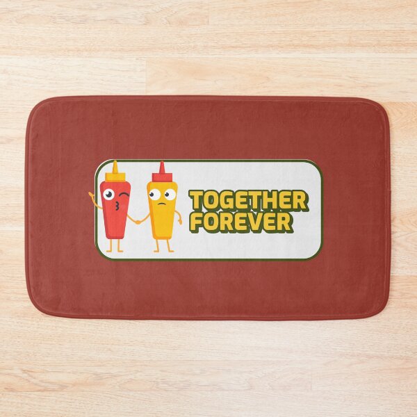 Item preview, Ketchup and Mustard: Together Forever designed and sold by friendlyspoon.