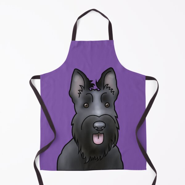 Item preview, Scottie Dog - Scottish Terrier - Dog Portrait - Purple designed and sold by JadeMadeThis.