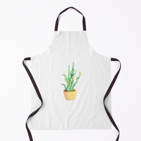 Item preview, Cute Pixel Art Snake Plant designed and sold by MM-Pink.