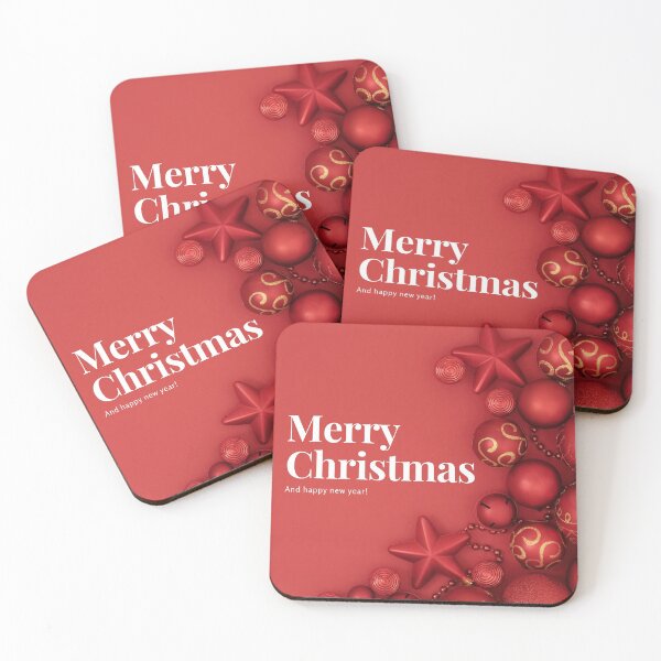 Item preview, Feliz navidad y próspero año nuevo fondo rojo designed and sold by YesShop.