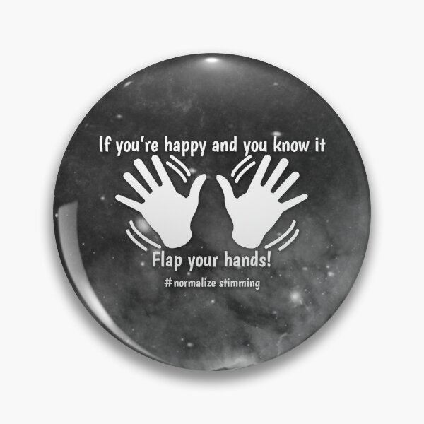 Item preview, Dark Galaxy: Flap Your Hands designed and sold by PrettySickArt.