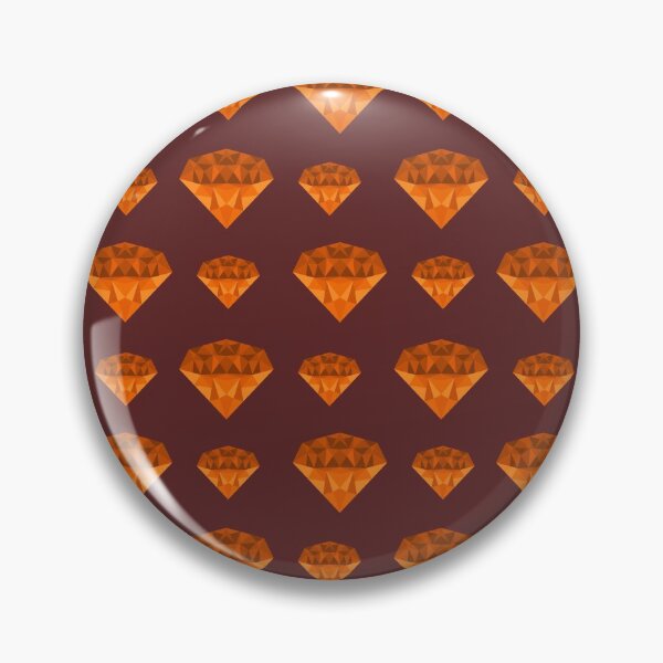 Item preview, Orange Diamond Pattern designed and sold by Spot Sweet.