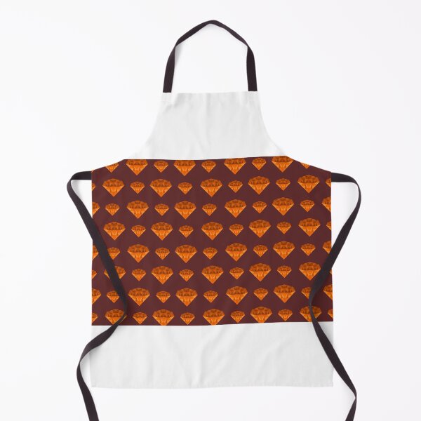 Item preview, Orange Diamond Pattern designed and sold by Spot Sweet.