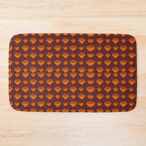 Item preview, Orange Diamond Pattern designed and sold by Spot Sweet.
