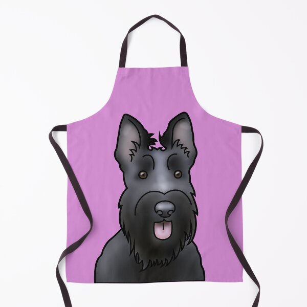 Item preview, Scottie Dog - Scottish Terrier - Dog Portrait - Pink designed and sold by JadeMadeThis.
