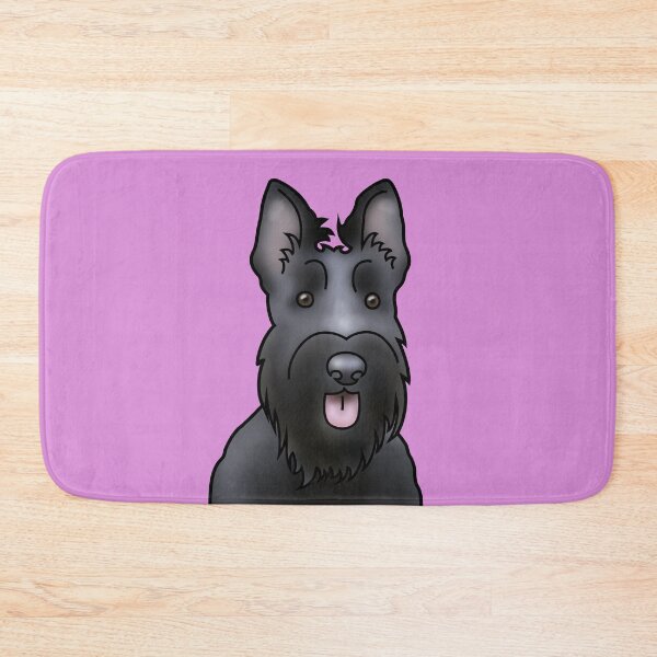 Item preview, Scottie Dog - Scottish Terrier - Dog Portrait - Pink designed and sold by JadeMadeThis.