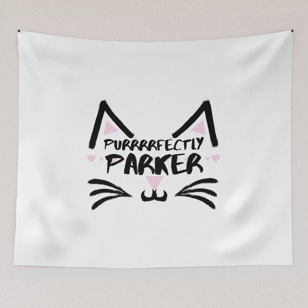 Item preview, Purrrrfectly PARKER designed and sold by IzzyDee-Designs.