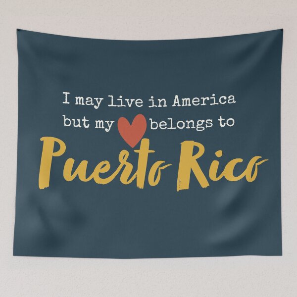 Item preview, I may live in America but my heart belongs to Puerto Rico designed and sold by Eenig.