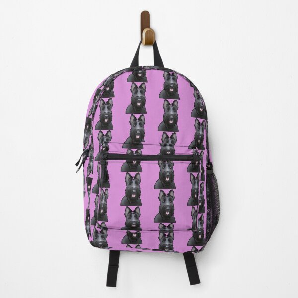Item preview, Scottie Dog Pattern - Scottish Terrier - Dog Portrait - Pink designed and sold by JadeMadeThis.