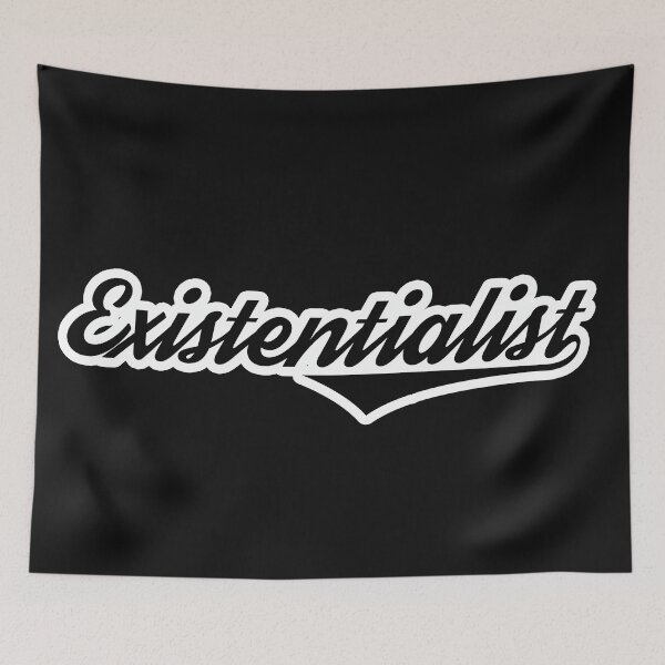 Item preview, Existentialist designed and sold by ShuckedLondon.