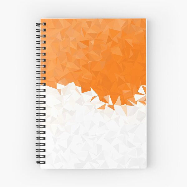Item preview, Abstract Geometric Low Poly Orange and White Dream designed and sold by HelloGentry.