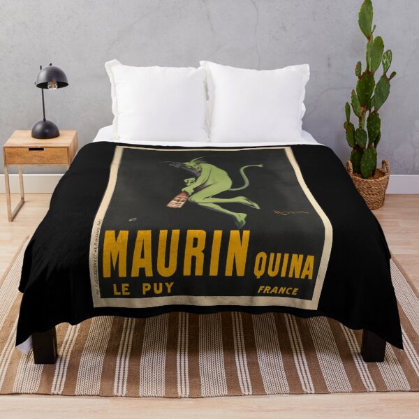 Item preview, retro maurin quina le puy designed and sold by CorasPosters.