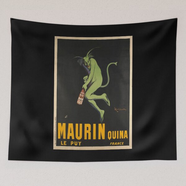 Item preview, retro maurin quina le puy designed and sold by CorasPosters.