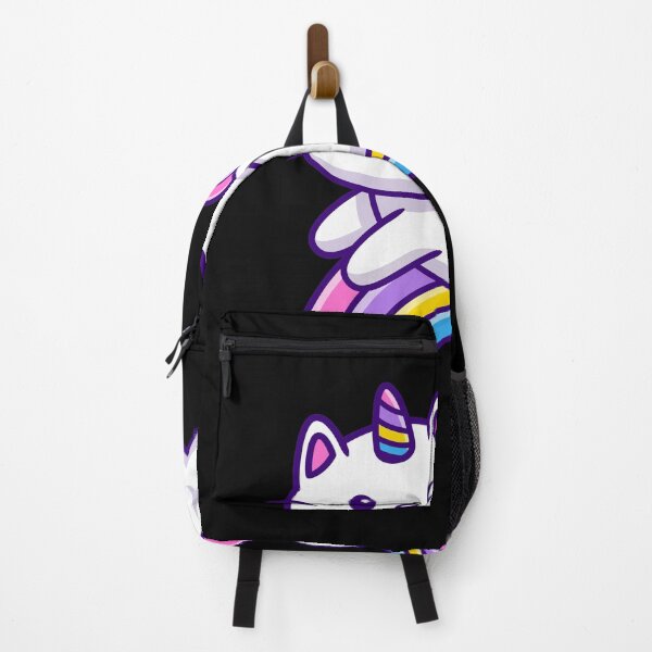 Item preview, Cat Unicorn In Rainbow (Black) designed and sold by mrlazypl.