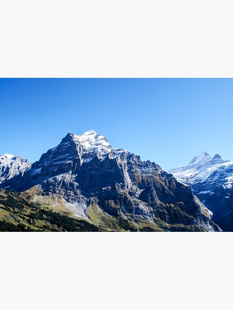 "Grindelwald mountains" Poster for Sale by danbradbury Redbubble