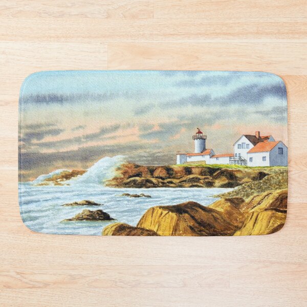 Item preview, Stormy Weather Eastern Point Lighthouse Gloucester MA designed and sold by William Holkham.