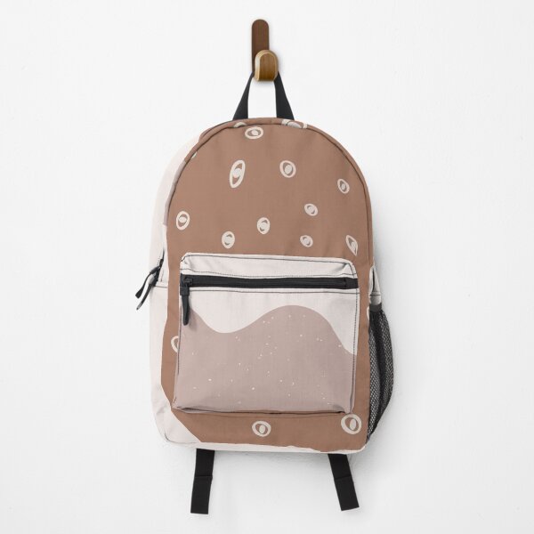 Item preview, Boho strawberry Nut Abstract Shape Warm Colours Print designed and sold by zedonee.