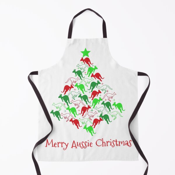 Item preview, Australian Christmas Merry Aussie Christmas Kangaroo Christmas tree designed and sold by Mommaspouch.