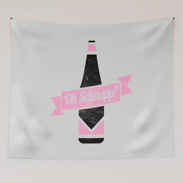 Item preview, Oh Schnapp Pink Black Vintage designed and sold by AboveTheVillage.