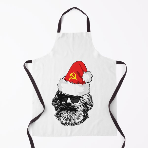 Item preview, Karl Mark Santa Hat - Russian Soviet Hammer Sickle - Leftist Christmas designed and sold by RockFireMerch.