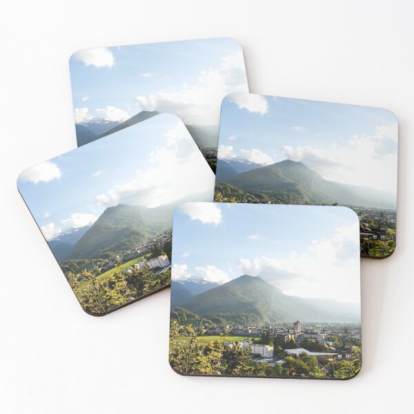 Item preview, Interlaken sunset landscape designed and sold by Dan Bradbury.