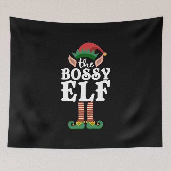Item preview, The Bossy Elf Group Family Matching Pajama Costume Funny Gift designed and sold by alenaz.