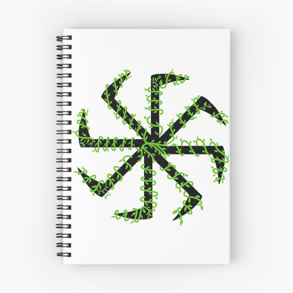 Item preview, Weeds slavic kolovrat designed and sold by EarthlingHelena.