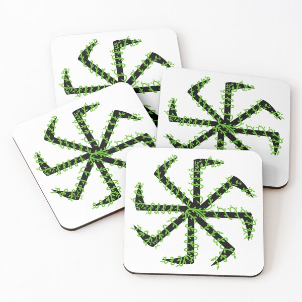 Item preview, Weeds slavic kolovrat designed and sold by EarthlingHelena.