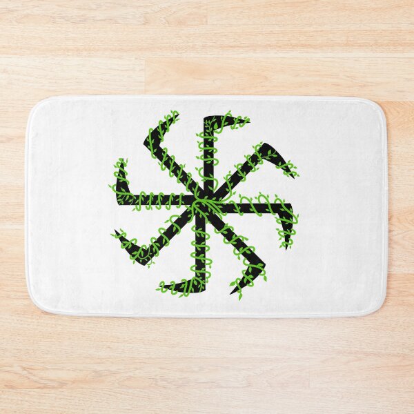 Item preview, Weeds slavic kolovrat designed and sold by EarthlingHelena.