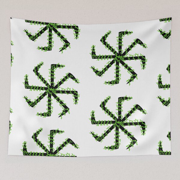 Item preview, Weeds slavic kolovrat designed and sold by EarthlingHelena.