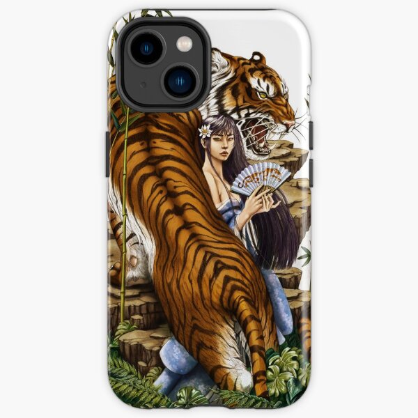 Esprit de tigre Coque antichoc iPhone