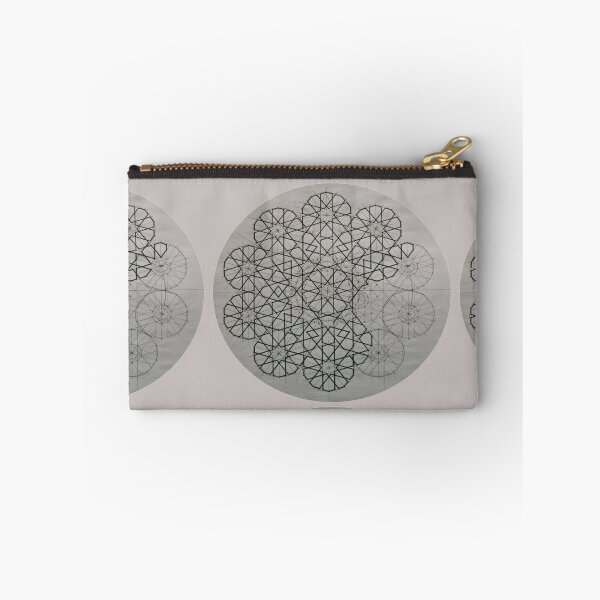 Item preview, SOFT GREY MANDALA PATTERN - FUNY STICKERS  designed and sold by Dahani-mo.