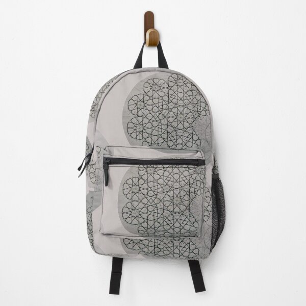 Item preview, SOFT GREY MANDALA PATTERN - FUNY STICKERS designed and sold by Dahani-mo.