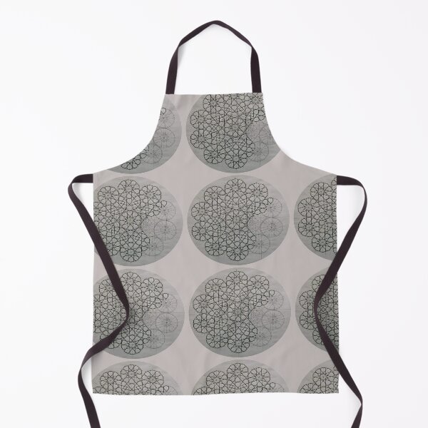 Item preview, SOFT GREY MANDALA PATTERN - FUNY STICKERS designed and sold by Dahani-mo.