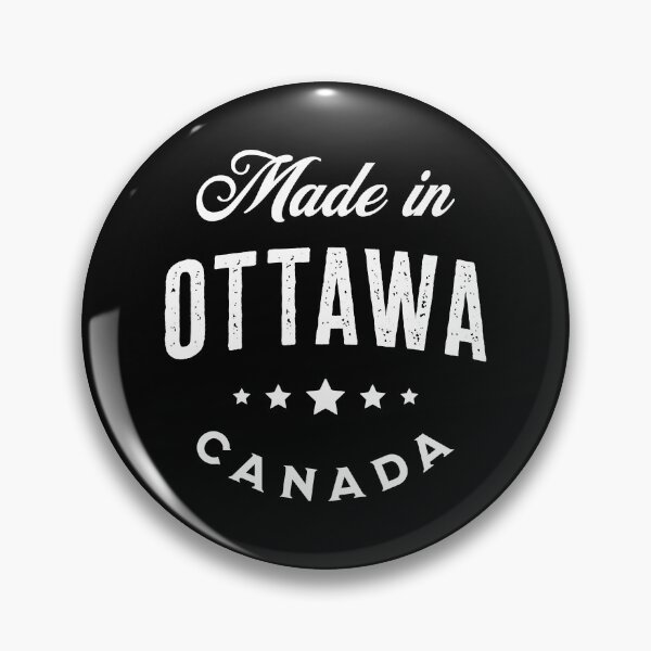 Item preview, Made In Ottawa, Canada - Vintage Logo Text Design designed and sold by VicEllisArt.