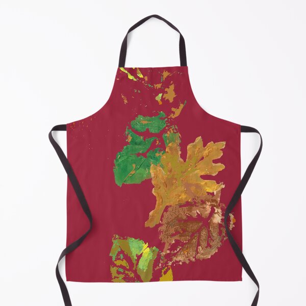 Item preview, Four Autumn Leaves, dark red background designed and sold by djrunnels.