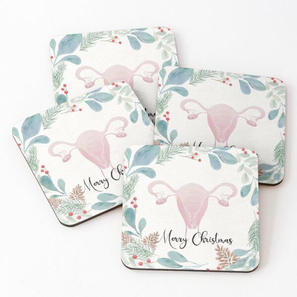 Item preview, Merry Christmas Uterus designed and sold by berlinsisters.