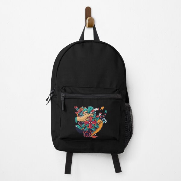 Item preview, Colorful retro tattoo designed and sold by DerSenat.