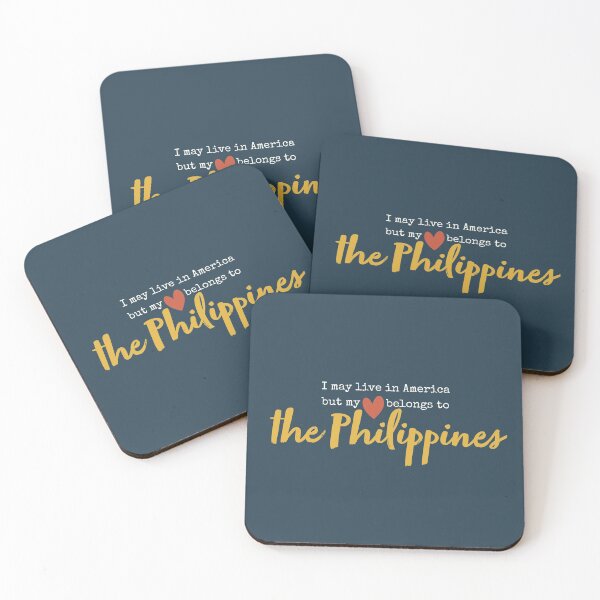Item preview, I may live in America but my heart belongs to the Philippines designed and sold by Eenig.