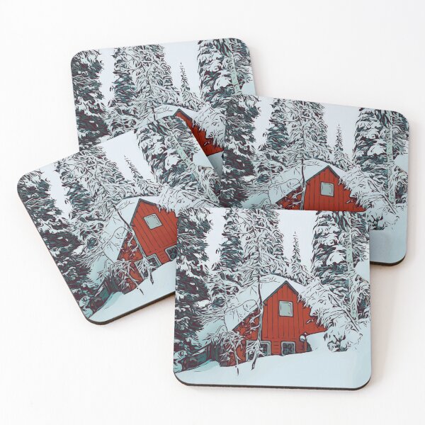 Item preview, Snowed In - Winter Landscape designed and sold by Mauxmaux.