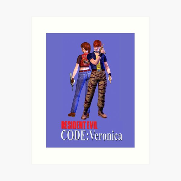 Resident Evil: CODE: Veronica X Art Board Print for Sale by MammothTank