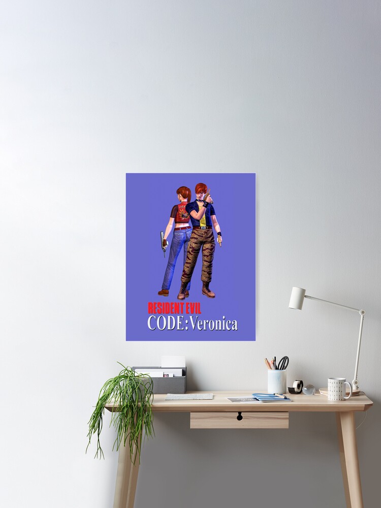 Steve and Claire Resident Evil CODE: Veronica Sticker for Sale by  ArklayGuy