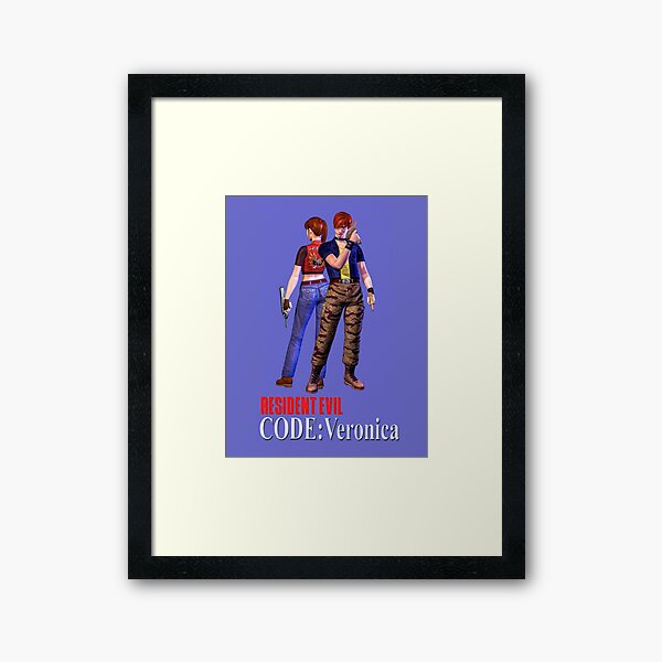 Steve and Claire Resident Evil CODE: Veronica Sticker for Sale by  ArklayGuy