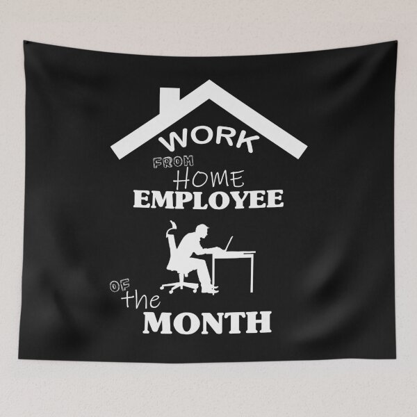 Item preview, Work From Home Employee Of The Month designed and sold by . JustBeUnique ..